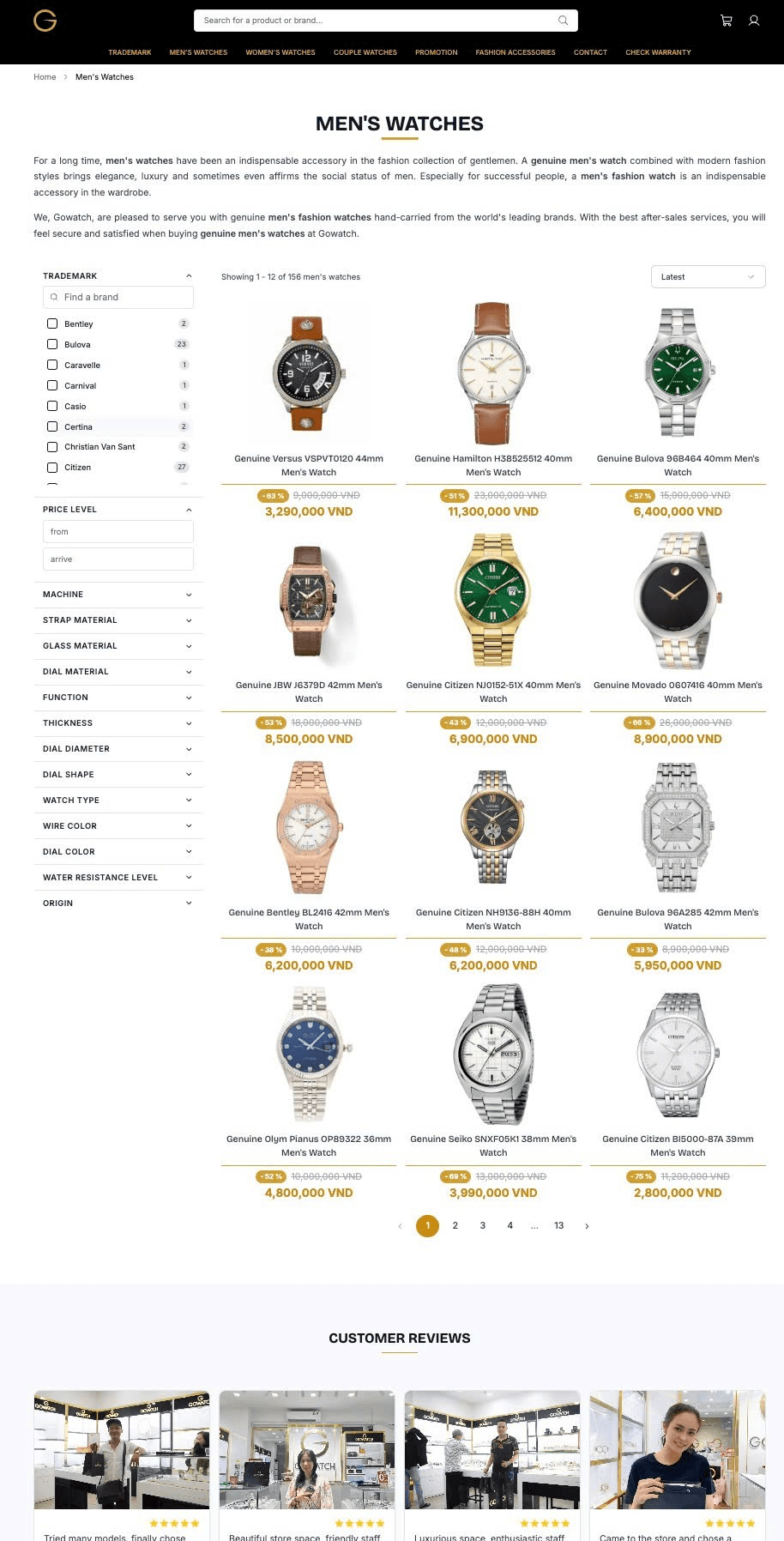 GoWatch Vietnam E-commerce Website Enhancement & Loyalty Strategy Builder
